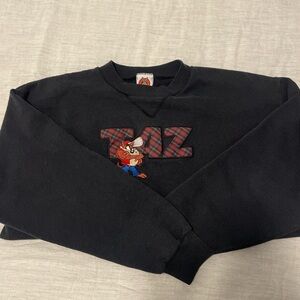 Vintage Looney Tunes Tasmanian Devil Crewneck Sweatshirt